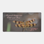 Golden Dragonfly All Good Things Wild und kostenlo Schreibtischunterlage (Vorderseite)