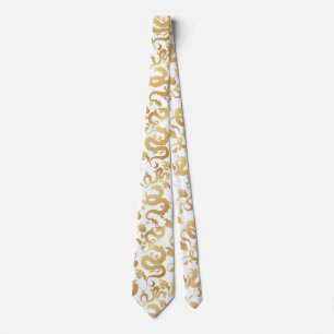 Golden Dragons Pattern No BG Krawatte