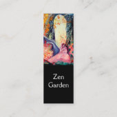 GOLDEN DREAM Yoga Instructor, Meditation, Zen Gard Mini Visitenkarte (Rückseite)