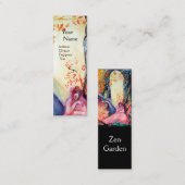 GOLDEN DREAM Yoga Instructor, Meditation, Zen Gard Mini Visitenkarte (Vorne/Hinten)