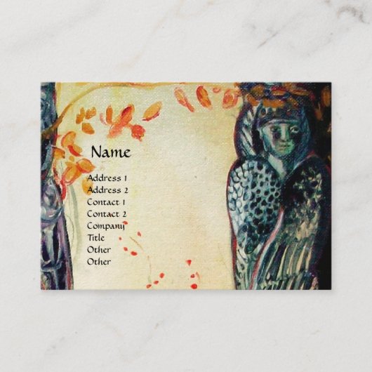 GOLDEN DREAM Yoga Instructor, Meditation, Zen Gard Visitenkarte (Vorderseite)