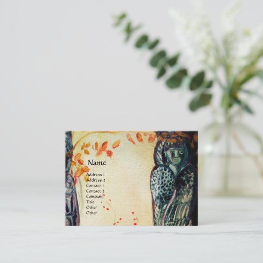 GOLDEN DREAM Yoga Instructor, Meditation, Zen Gard Visitenkarte (Stehend Vorderseite)