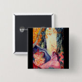 GOLDEN DREAM / Yoga Meditation Zen Garden Button (Vorne & Hinten)