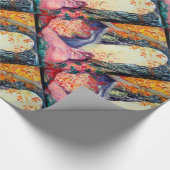 GOLDEN DREAM / Yoga Meditation Zen Garden Geschenkpapier (Ecke)