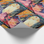 GOLDEN DREAM / Yoga Meditation Zen Garden Geschenkpapier (Ecke)