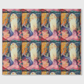 GOLDEN DREAM / Yoga Meditation Zen Garden Geschenkpapier (Flach)