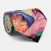 GOLDEN DREAM / Yoga Meditation Zen Garden Krawatte (Gerollt)