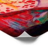 GOLDEN DREAM / Yoga Meditation Zen Garden Poster (Ecke)