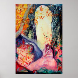 GOLDEN DREAM / Yoga Meditation Zen Garden Poster