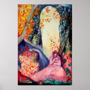 GOLDEN DREAM / Yoga Meditation Zen Garden Poster