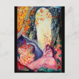 GOLDEN DREAM / Yoga Meditation Zen Garden Postkarte