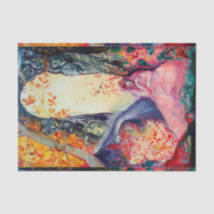 GOLDEN DREAM / Yoga Meditation Zen Garden Seidenpapier