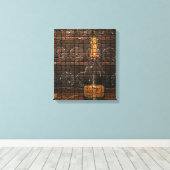 Golden Dreams 10/14 von Max Zaxster Leinwanddruck (Insitu (Holzboden))