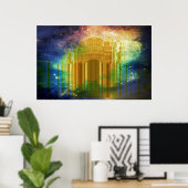 Golden Dreams Escape Poster (Heimbüro)