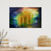 Golden Dreams Escape Poster (Küche)