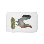 Golden Duckwing Hen Badematte (Vorderseite)