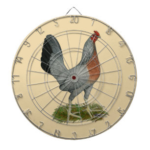 Golden Duckwing Hen Dartscheibe