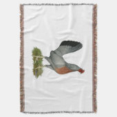Golden Duckwing Hen Decke (Vorderseite Vertikal)