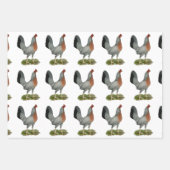 Golden Duckwing Hen Geschenkpapier Set (Vorderseite 3)
