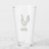 Golden Duckwing Hen Glas (Rückseite)