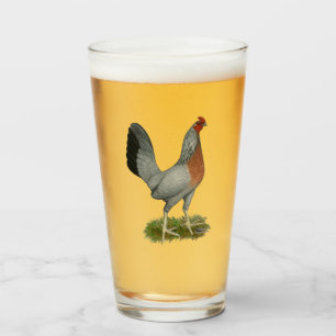 Golden Duckwing Hen Glas