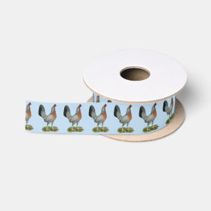 Golden Duckwing Hen Satinband