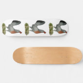 Golden Duckwing Hen Skateboard (Horizontal)