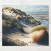 Golden Dunes Alkoholflaschenetikett (Einzelnes Label)