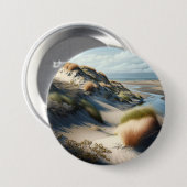 Golden Dunes Button (Vorne & Hinten)