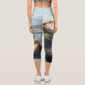 Golden Dunes Capri Leggings (Rückseite)