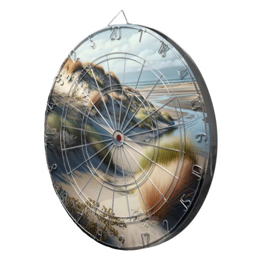 Golden Dunes Dartscheibe (Vorderseite rechts)