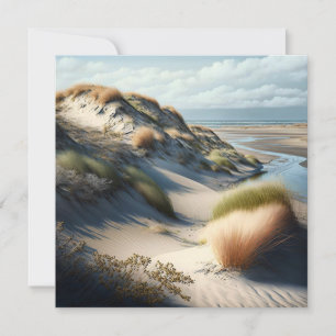 Golden Dunes Feiertagskarte
