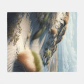 Golden Dunes Fleecedecke (Vorderseite (Horizontal))