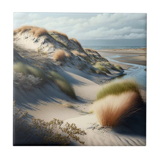 Golden Dunes Fliese (Vorderseite)