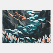 Golden Dunes Geschenkpapier Set (Vorderseite 2)