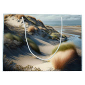 Golden Dunes Große Geschenktüte (Rückseite)