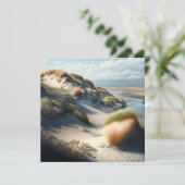 Golden Dunes Karte (Stehend Vorderseite)