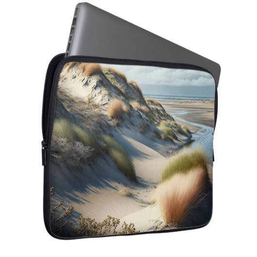 Golden Dunes Laptopschutzhülle (Vorne Rechts)