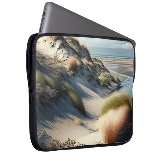 Golden Dunes Laptopschutzhülle (Vorne Rechts)