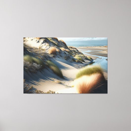 Golden Dunes Leinwanddruck (Vorderseite)