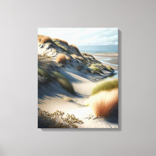 Golden Dunes Leinwanddruck (Vorderseite)