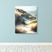 Golden Dunes Leinwanddruck (Insitu (Holzboden))