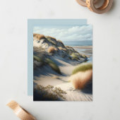 Golden Dunes Mitteilungskarte (Vorderseite/Rückseite Beispiel)