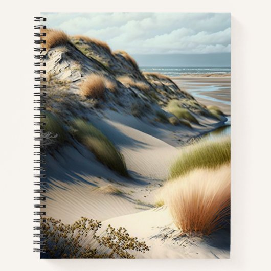 Golden Dunes Notizblock (Vorderseite)
