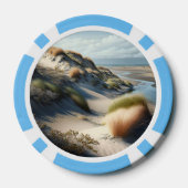 Golden Dunes Pokerchips (Rückseite)