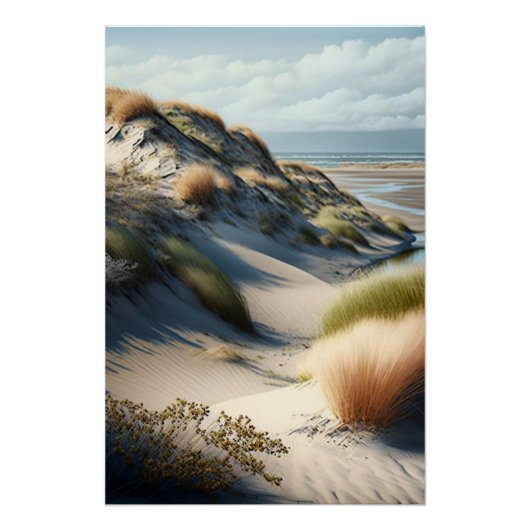 Golden Dunes Poster (Vorderseite)
