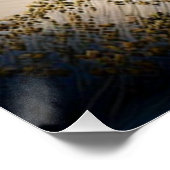 Golden Dunes Poster (Ecke)