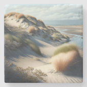 Golden Dunes Steinuntersetzer (Vorderseite)