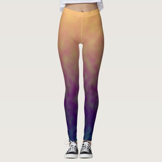 Golden Dusk Reverie Leggings (Vorderseite)
