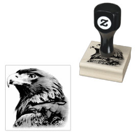 Golden Eagle ラバースタンプ Gummistempel